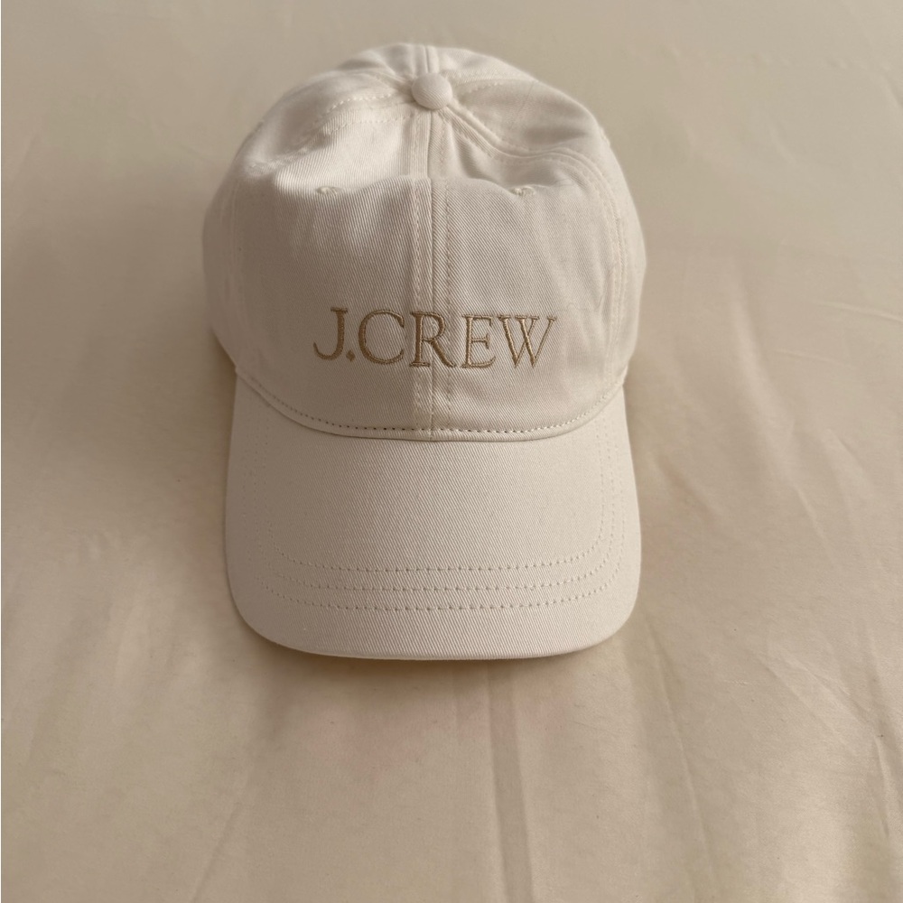 J. Crew Cream Adjustable Cap - NWT